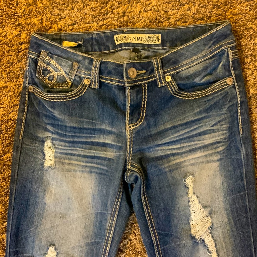 Jeans - Size 3 - Bootcut - ripped